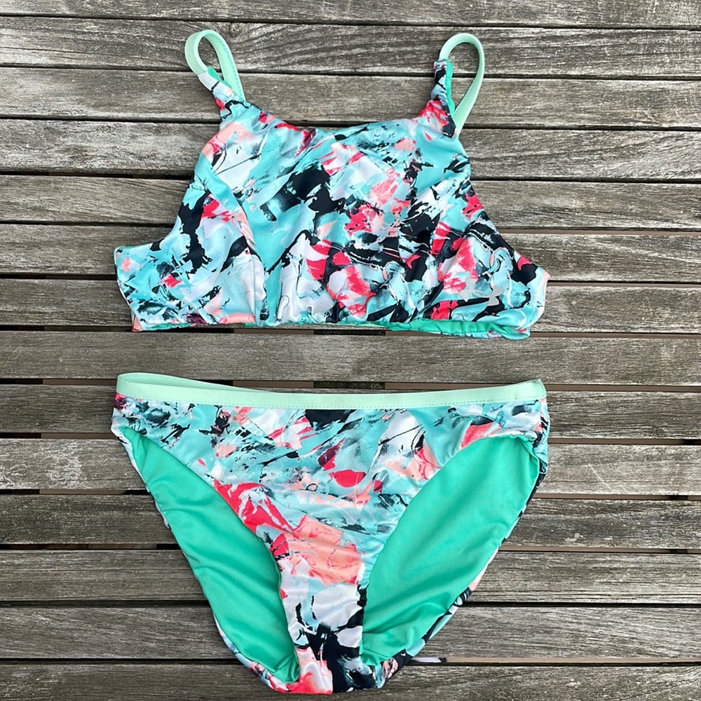 UA Under Armour Pre-School Reversible Bikini Bathing Suit